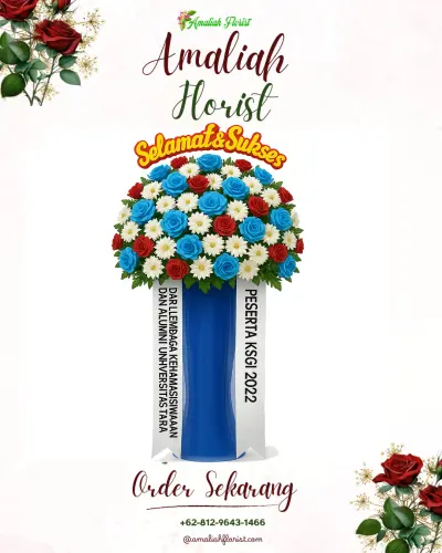 Standing Flower di Semarang Industrial Estate